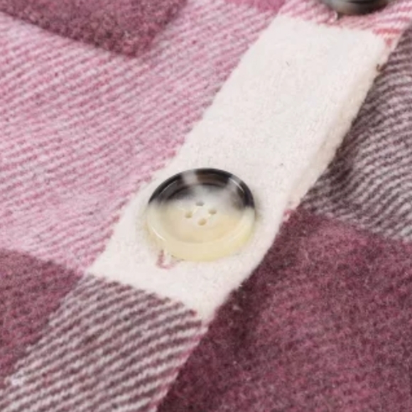 1 xl left💞NEW boutique plaid shirt jacket - Picture 8 of 16